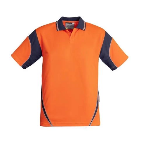 Picture of Syzmik, Mens Hi Vis S/S Aztec Polo